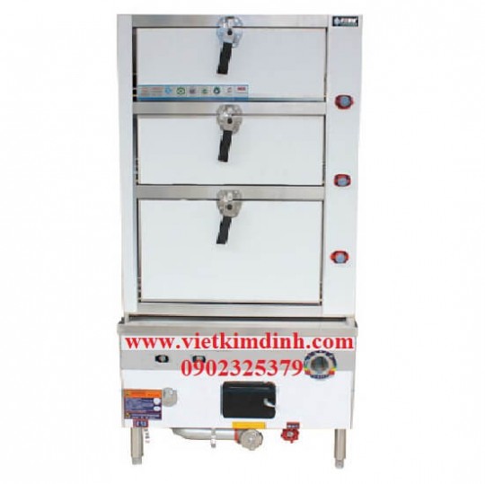 Tủ hấp 3 ngăn riêng biệt